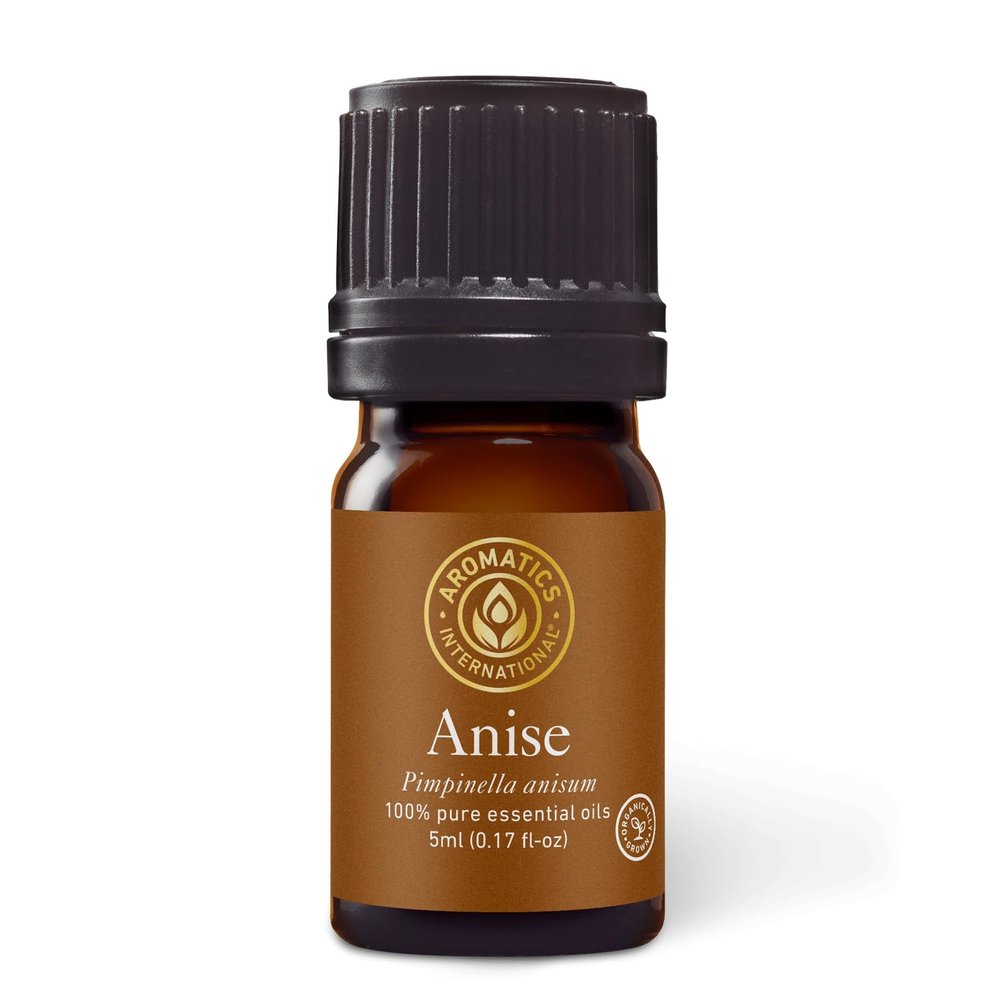 Aromatics International Premium Organic Anise Essential Oil 5ml | 100% Pure Essential Oil for Diffusion & Aromatherapy