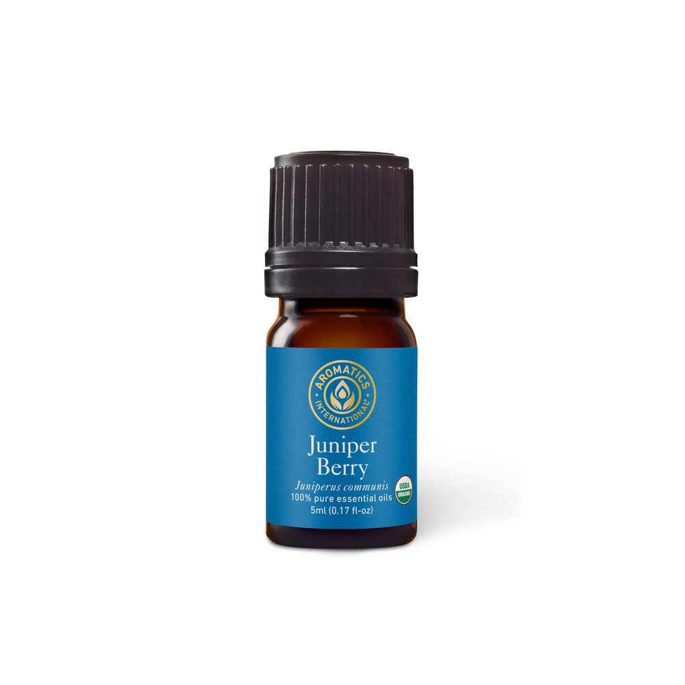 Aromatics International Premium Organic Juniper Berry Essential Oil 5ml | 100% Pure Essential Oil for Diffusion, Aromatherapy & Wellness Use