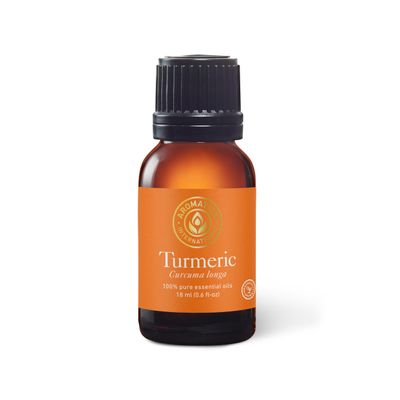Aromatics International Premium Organic Turmeric Essential Oil 18ml | 100% Pure Essential Oil for Diffusion & Aromatherapy