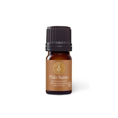 Aromatics International Premium Organic Palo Santo Holy Wood Essential Oil 5ml | 100% Pure Essential Oil for Diffusion & Aromatherapy