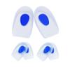 4pack-Gel Heel Cups for Kid's SportTraction Shock Absorbing Lightweight/Kids Heel Cups for Heel Pain Sensitive Heels, Ankle Pain, Plantar Fasciitis, or Heel Spurs (Kid's 5-8 Women 7-10) view 1
