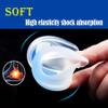 4pack-Gel Heel Cups for Kid's SportTraction Shock Absorbing Lightweight/Kids Heel Cups for Heel Pain Sensitive Heels, Ankle Pain, Plantar Fasciitis, or Heel Spurs (Kid's 5-8 Women 7-10) view 4