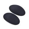 1 Pair Reusable Self-Adhesive Non-Slip Shoulder Clothes Soft Padded Shoulder Sewing Accessories (Color : Black) view 1