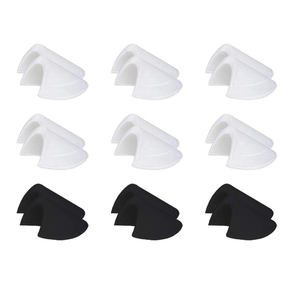 CLENEA 6/9/12Pairs Shoulder Pads Sewing Pads for T-Shirt Clothing Accessories Unisex (Color : 9Pairs)