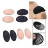 1 Pair Reusable Self-Adhesive Non-Slip Shoulder Clothes Soft Padded Shoulder Sewing Accessories (Color : Beige) view 3