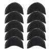 10pcs=5Pairs Soft Padded Shoulder for Blazer T-Shirt Clothes Sewing Accessories (Color : Black S) view 1
