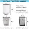 10 Gallon Black Trash Bags, 18 Micron Thick Garbage Bags for Office Kitchen, 90 Count view 3