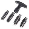 1 Set 4 Different Sizes Pipe Reamer Tool & Pipe Cleaners view 1