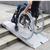 Handicap Ramps Wheelchair Ramp Foldable Aluminum Threshold Ramp Non-Slip Scooter Ramp for Wheelchair Trolley Handicap Ramps Bridging Ramp Sturdy view 2