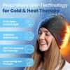 IceBeanie Migraine Relief Cap, As Seen on Shark Tank, Soft & Stretchy Gel Tension Headache Relief Cap, Extended Cooling Hangover Ice Hat, Odorless Head Wrap Ice Pack Wrap, Headache Migraine Mask view 3