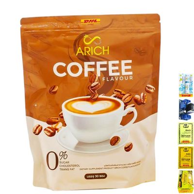 30Sachets Arich Coffee Inst Arabica Coffeeant Roast Coffee Snack Intense Fragrant Delicious 0% Sugar No Trans Fat SHIPPING BY DHL By Beautygoodshop [Get Free For You Beauty Gifts]