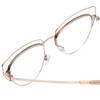 Calabria Book Club Hundred Beers Cat-Eye Blue Light Blocking Reading Glasses +1.50 Rose Gold Women view 4