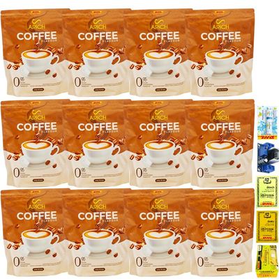 30Sachets Arich Coffee Instant Coffee Snack Intense Fragrant Delicious 0% Sugar No Trans Fat SHIPPING BY DHL Set 12 Pcs By Beautygoodshop [Get Free For You Beauty Gifts]