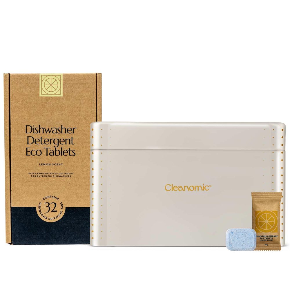 Cleanomic Dishwasher Pods and Tablet Tin Bundle