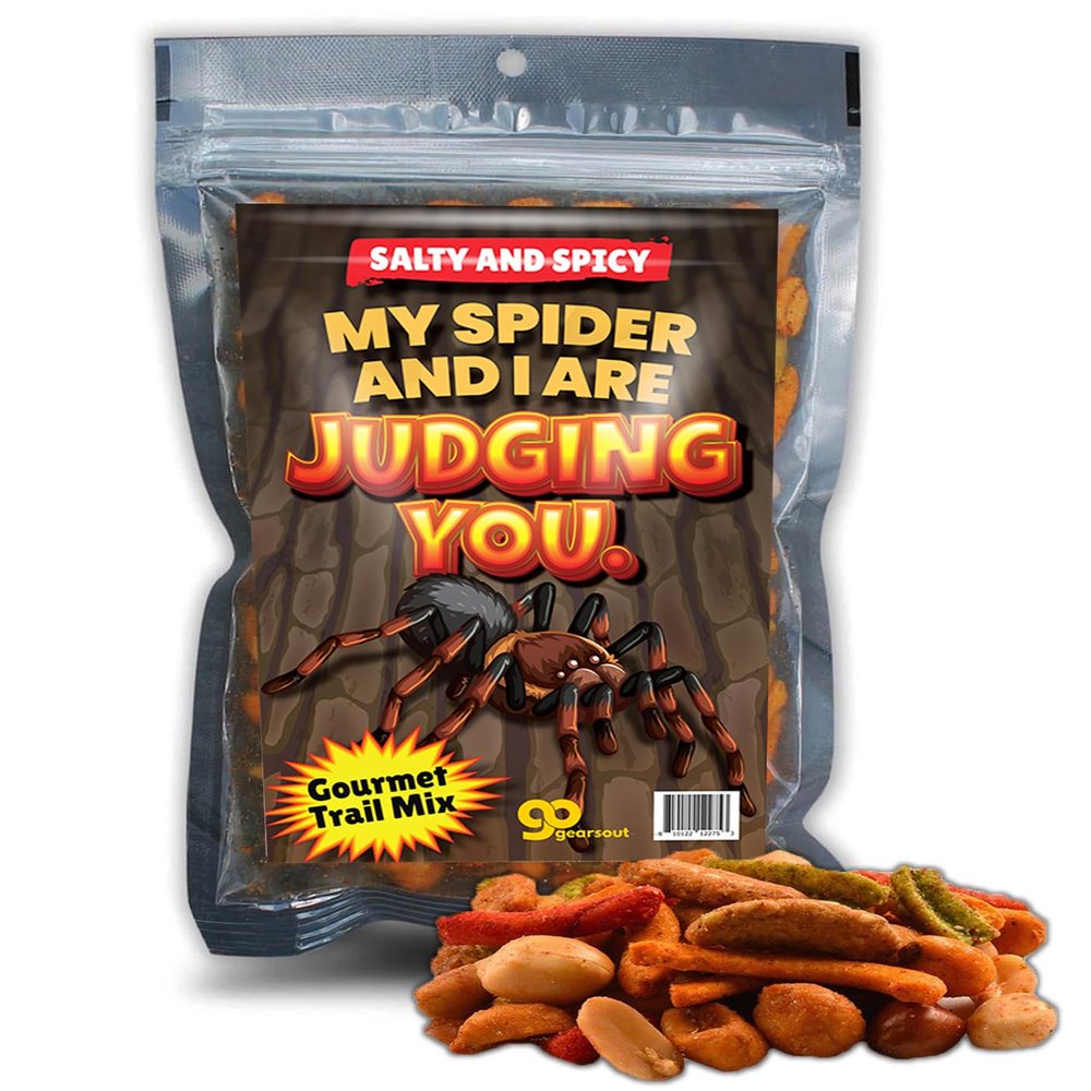 Spider and I are Judging You - Premium Artisanal Trail Mix: Nutty, Delicious, and Wholesome Superfood Snack for On-the-Go, 9 oz