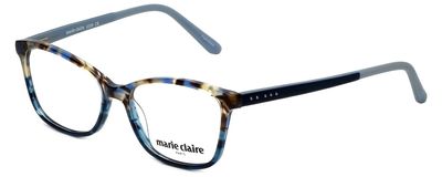 Calabria Claire 6209 Cat-Eye Blue Light Blocking Reading Glasses +1.00 Blue Amber Brown Marble Men Women