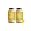 Lemon Herb Ricotta Pasta Sauce | No-Sugar Added | Fresh Ingredients | 25 Ounce Jars (Pack of 2) view 1