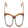 Calabria Claire 6211 Panthos Reading Glasses +1.50 Matte Brown Orange Autumn Tortoise Women view 2