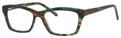 Calabria Claire 6221 Cat-Eye Blue Light Blocking Reading Glasses +1.25 Green Tortoise Havana Men Women
