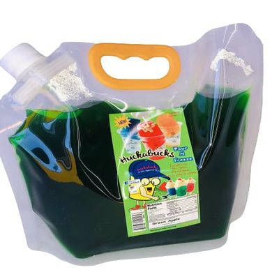 Huckabucks Pour N Freeze, Green Apple, 64 FL OZ