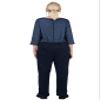 Ovidis Daytime Dementia Clothing - Alzheimers Anti-Strip Jumpsuit - Onesie for Elderly Women - Bella Midnight XL view 3