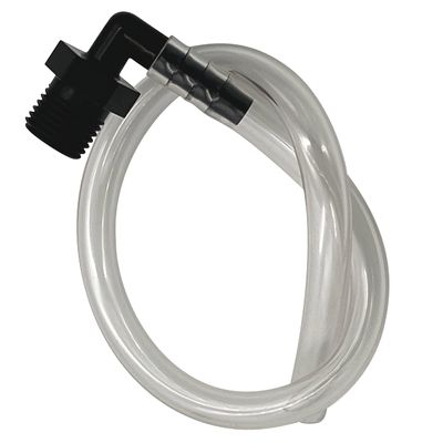 Oxygen Concentrator Humidifier Bottle Adapter Tubing 12" with Threaded Connector - 5-Pack