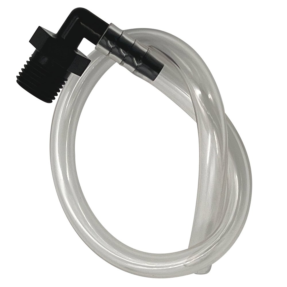 Oxygen Concentrator Humidifier Bottle Adapter Tubing 12" with Threaded Connector - 5-Pack