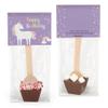 12 Pcs Birthday Hot Chocolate Spoons Gourmet Milk Chocolate Favors with Mini Marshmallows (12 Pack) AGBD2 Holiday Party Favors & Gifts view 1