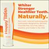 Happy Tooth Hydroxyapatite Toothpaste, Fluoride Free, Natural Whitening for Kids, Toddlers and Adults, SLS Free, Enamel Safe, Dentist Formulated with Clean Ingredients, Sweet Orange Flavor, 4oz view 2