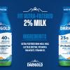 Darigold FIT High Protein Milk 2 Percent - Ultra-Filtered, Low Fat, Lactose Free - 25g Protein, 40% Less Sugar - 14oz Bottles, 12 Pack (White Milk) view 2