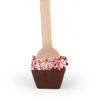 12 Pcs Birthday Hot Chocolate Spoons Gourmet Dark Chocolate Favors with Crushed Peppermint(12 Pack) AGBD2 Holiday Party Favors & Gifts view 2