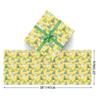 AOUER Personalized Christmas tree Wrapping Paper Rolls Custom Name Xmas Gift Wrap for Her - Christmas Holiday Present Decoration 58"x23" view 2