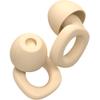 Audree Soft Ear Plugs for Noise Reduction, Reusable Flexible Earplugs for Sleep, Travelling, Focus, Study & Noise Sensitivity, 28dB Noise Cancelling, 8 Silicone Ear Tips in XS/S/M/L, Orange view 1