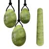 MiZuh Yoni Egg Set 13 Types Yoni Egg Crystal Massage Stick Set Natural Jade Balls Yoni Wand for Kegel Exercise Massager,Redstone Set view 3