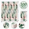 100 Pack Cactus Guest Napkins Summer Disposable Paper Napkin Watercolor Plant Dinner Hand Napkin for Home Kitchen Bathroom, 13 x 15.7 Inch view 2