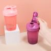 Blackmane Portable shaker cup, fitness exercise water cup, water bottle, protein powder, shake blender cup, plastic water cup view 4