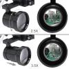 2.5X-3.5X Magnification Changeable Loupes DY-113 Binocular Magnifier + 3W LED Headlamp with Filter Belt-Clip view 3