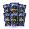 BLUE TEA - Butterfly Pea Flower Assortment Tea Gift (30 Count - Pyramid Tea Bag - 6 Flavors) VARIETY PACK | Herbal Tea - Flower Based - Caffeine free - Farm Fresh - Detox Tea - Vegan | Zipper Pack