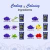 BLUE TEA - Butterfly Pea Flower Assortment Tea Gift (30 Count - Pyramid Tea Bag - 6 Flavors) VARIETY PACK | Herbal Tea - Flower Based - Caffeine free - Farm Fresh - Detox Tea - Vegan | Zipper Pack view 4