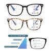 Stylish Progressive Multifocus Reading Glasses for Women Men, Blue Light Blocking Readers, Anti Glare Glasses (Color : Black, Size : 2.5x) view 3