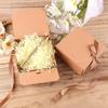 10 Present Gift Boxes, 16x16x5cm Rectangle Paper Gift Box with Lid & Bow Ribbon, Party Favor Bags Paper Presentation Boxes for Parties, Christmas, Birthday, Wedding, Packing Dress, Gloves, Soap etc view 4