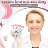 24 Pieces Pill Pouch Bags Zippered Pill Pouch Set Reusable Translucent Medicine Organizer Self Sealing Medicine Bag Travel Plastic Pill Bags with Slide Lock Pill Baggies for Pills (Light Pink) view 3