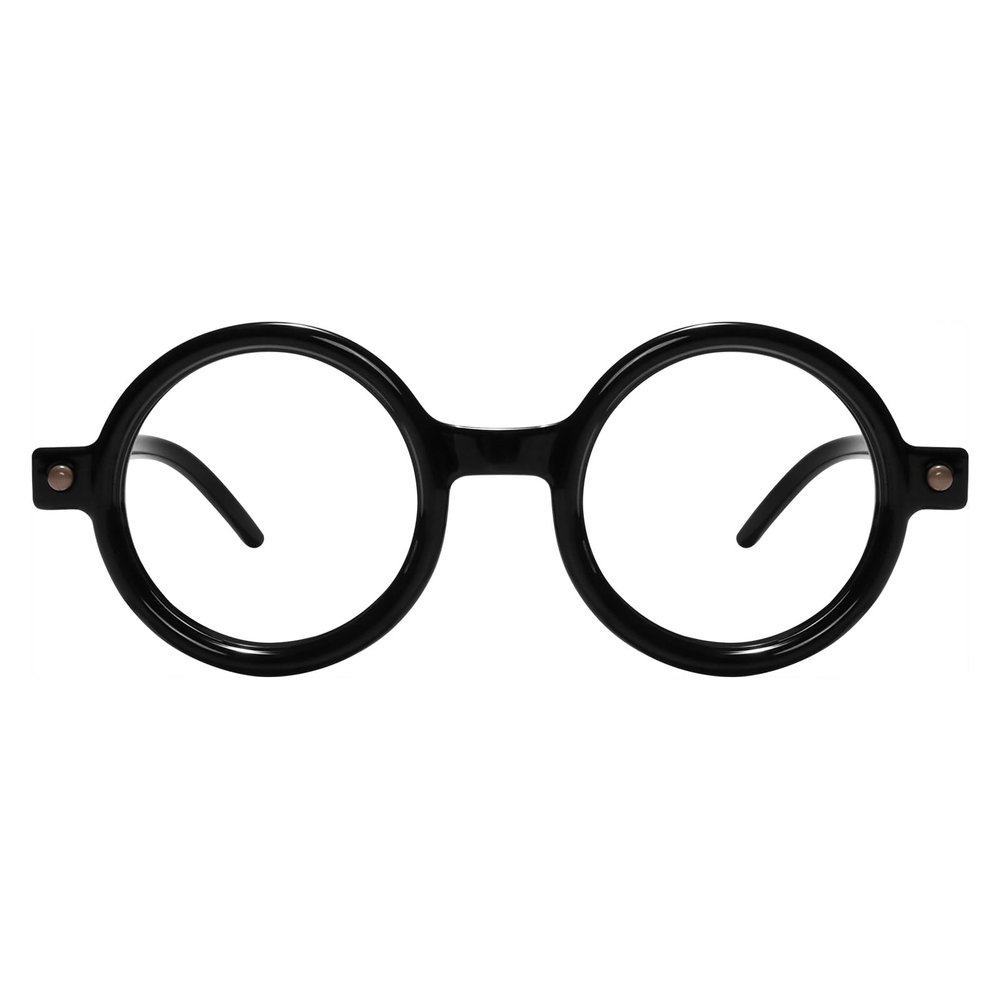 FYTOO Retro Round Reading Glasses for Women Men Blue Light Blocking TR90 Frame Eyeglasses Black Computer Readers 2.5 Anti UV/Eyestrain Marcus FT1070