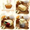 Noveread 3 Rolls Beeswax Wraps for Food 13'' x 59'' Bees Wax Wraps Reusable Bees Beeswax Storage Wrap for Food Sustainable Honeycomb Floral Organic Cotton Wrap for Bread Sandwich Cheese Fruit view 4