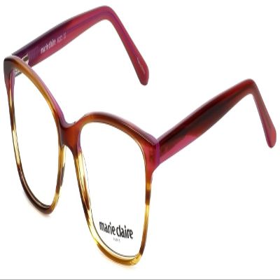 Calabria Claire 6232 Panthos Blue Light Blocking Reading Glasses +2.25 Brown Purple Fade Women