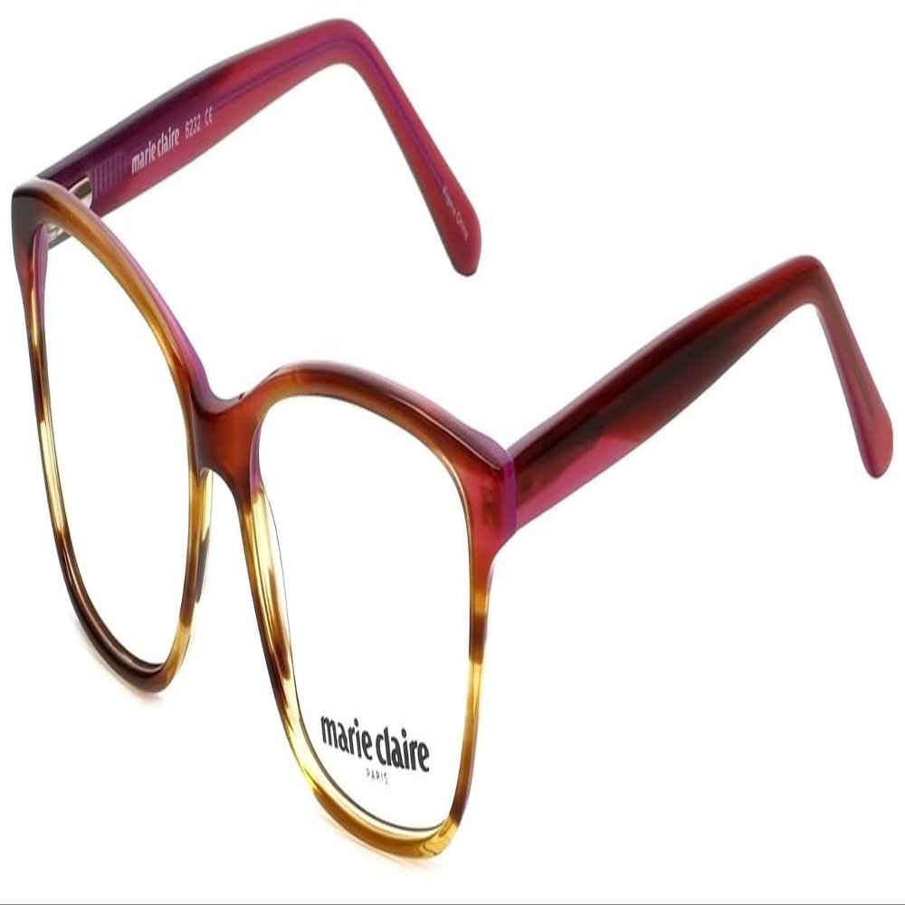 Calabria Claire 6232 Panthos Blue Light Blocking Reading Glasses +2.25 Brown Purple Fade Women