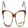 Calabria Claire 6232 Panthos Blue Light Blocking Reading Glasses +2.25 Brown Purple Fade Women view 2