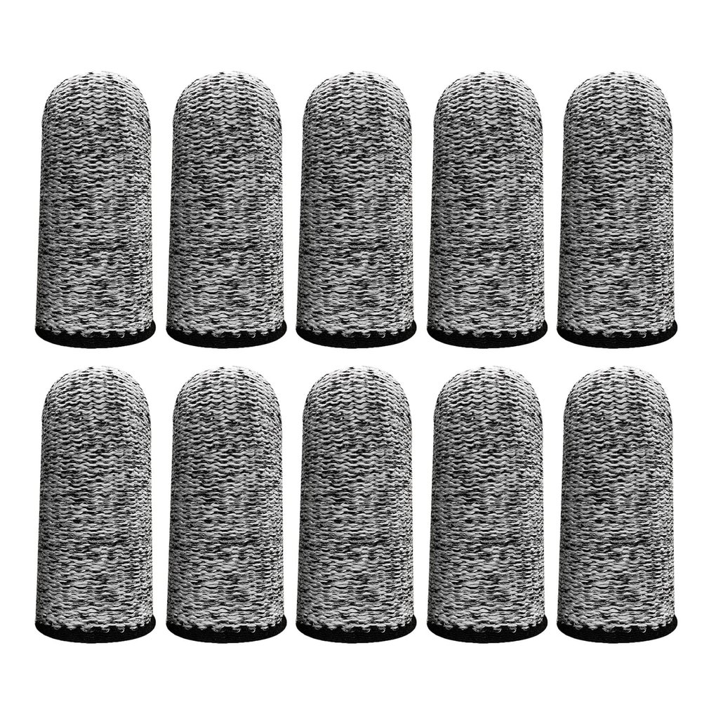 10pcs Finger Covers, Finger Cover, Protector Anti-Cut Fingertip Finger Cover, Anti-Cut Finger Bed Protector, Reusable Finger Cover, Thumb Finger Protector Bed Suitable for Work, Sculpture
