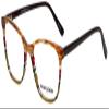 Calabria Claire 6246 Oval Square Reading Glasses +3.75 Red Apple Stripe Men Women view 1