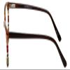 Calabria Claire 6246 Oval Square Reading Glasses +3.75 Red Apple Stripe Men Women view 3